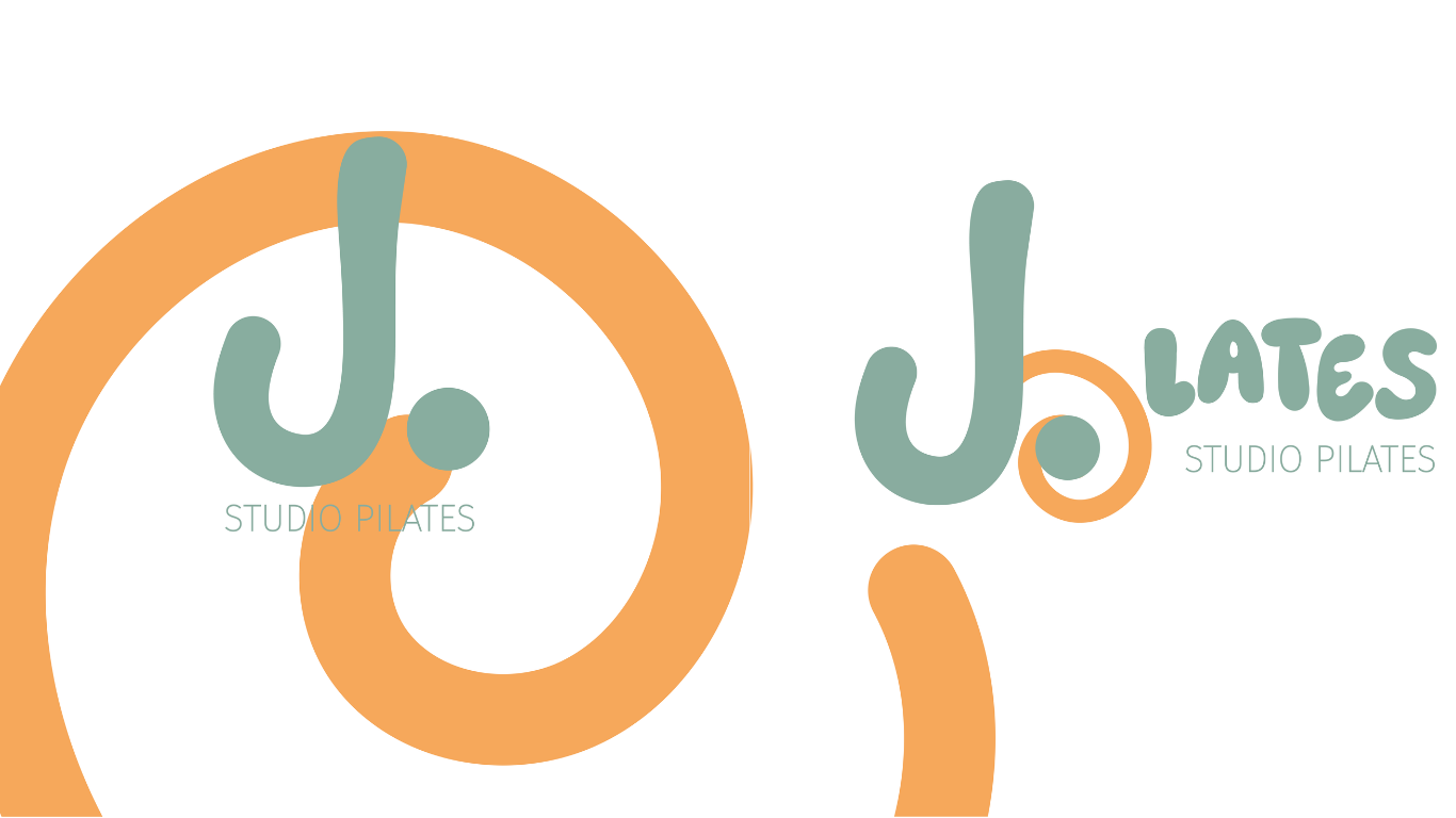 Logo JoLates Studio Pilates e brandmark nelle forme J e O